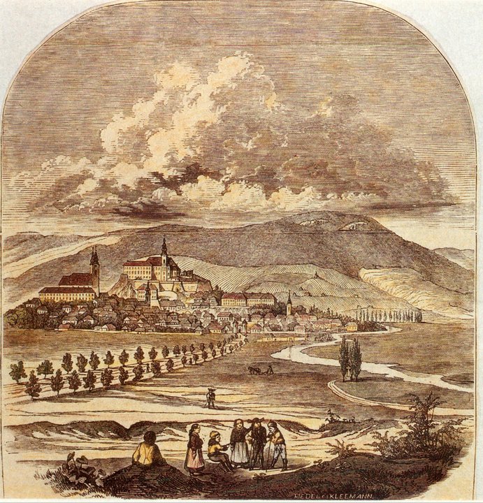 Rytina Nitra 14 rok 1850